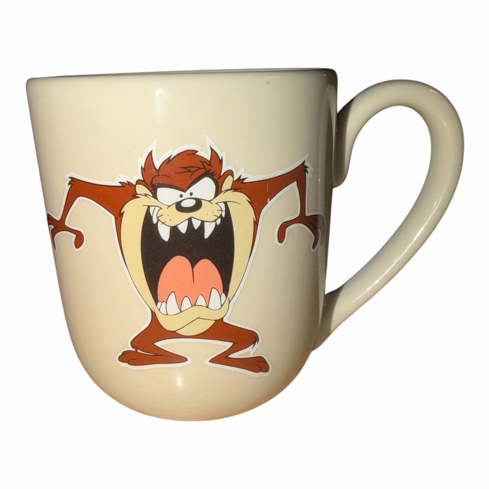 Vintage 1996 Taz Mug Warner Bros Studio Store Tasmanian Devil Looney Tunes
